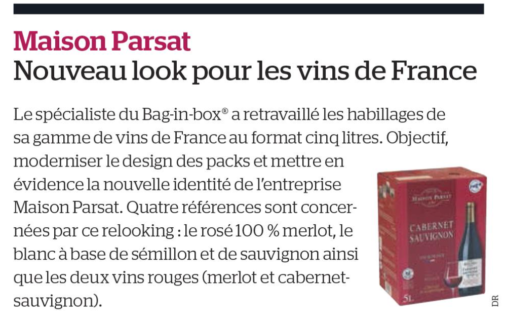 Image article Rayon Boissons Septembre 2023 : Nouveau look pour les Vins de France !
